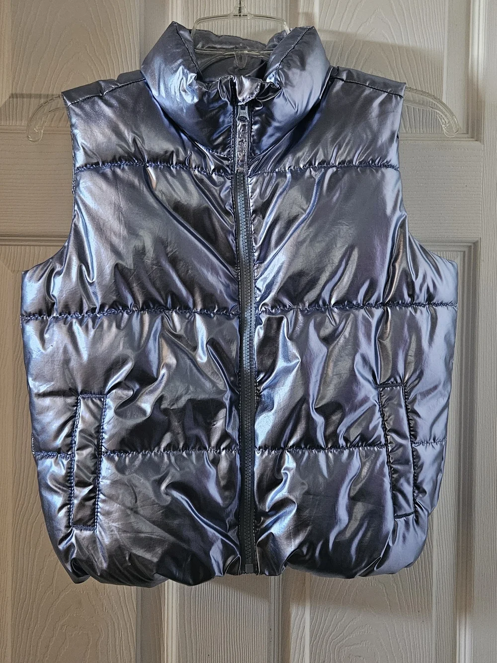 Old Navy Iridescent Puff Vest